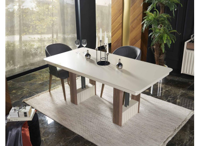 Modern Beige Luxury Dining table Kitchen table Rectangular Dining room table Table new