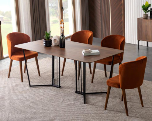 stainless steel Dining table Dining room Living room Modern Tables Design Metal new
