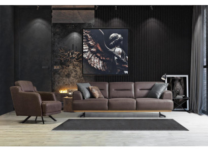 Luxury Furnishings Upholstery Seat Armchair Living room Furniture Sofa Couch Three Seater