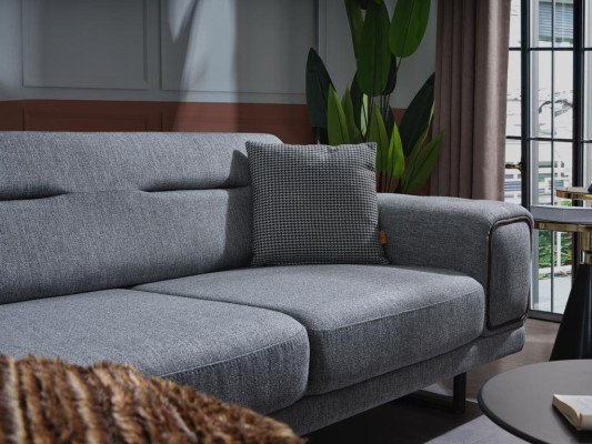 Modern Gray Corner sofa L-shape Living room Sofa Luxury Furnishings new Design
