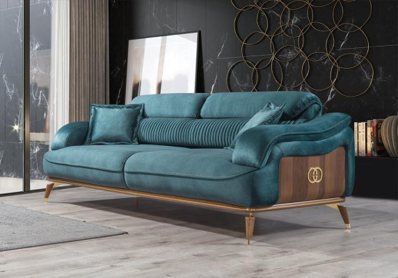 Modern Sofa Three Seater Couch Living room Furnishings Upholstery Seat Luxury Furniture