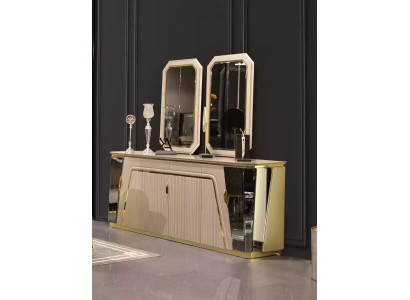 Luxury Sideboard Dining room Sideboard Modern Design Chest of drawers Mirror new Furniture