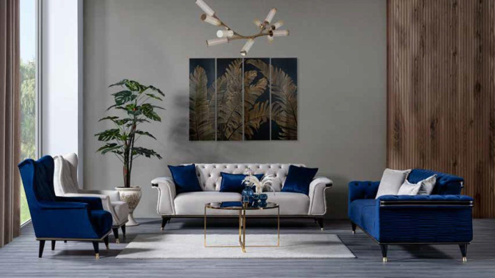 White Chesterfield Sofa Luxury Couch Frame Modern Furnishings sfurniture