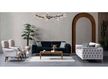 Living room sofa luxury couch textile furniture upholstered sofas new wooden frame -