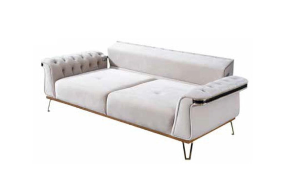 White upholstered sofa designer living room couch modern luxury couch new