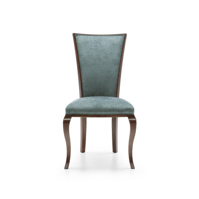 Dining room Group 6 x Armchair Suite Dining room chair Wood Upholstery new
