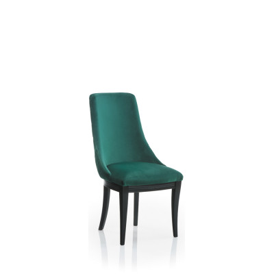 Green Armchair 4x Luxury Classic r Dining room Chair Chairs Seat Modern Solid Wood