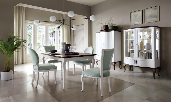Luxury Designer Dining table Wood Table Extendable 140/330cm Living Dining room Furniture new