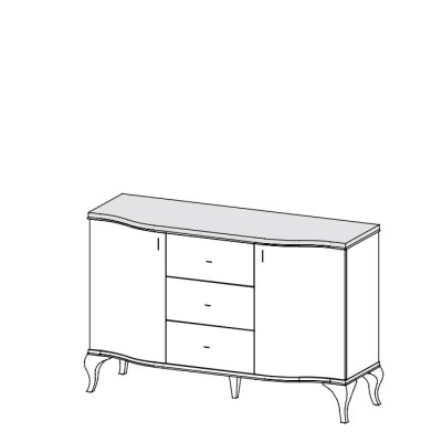 Luxury Chest of drawers Wardrobe Sideboard Chests of drawers Cabinets Style Furniture Sideboard