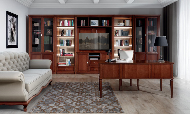Wardrobe Wooden Cabinet Bookcase Chest of drawers Office Wall System Shelf Furniture Cabinets
