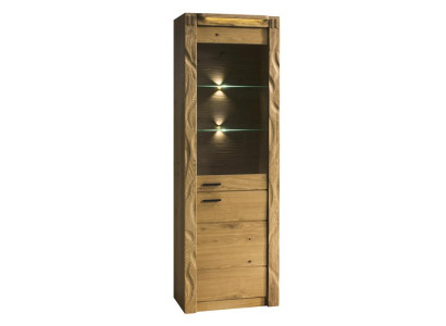 Chest of drawers Display case Chests of drawers Display cabinet Glass Designer Wardrobe Wood new