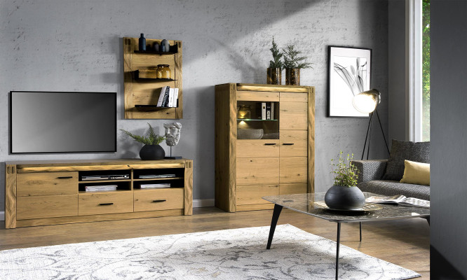 TV-cabinet Sideboard Wardrobe Chest of drawers Chests of drawers Wood Low Board Shelf tv Shelves Shelf new