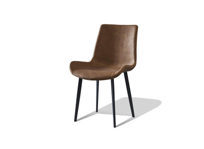 Upholstered Dining room Chairs 1x Chair Group Chairs Suite Leather Design Luxury