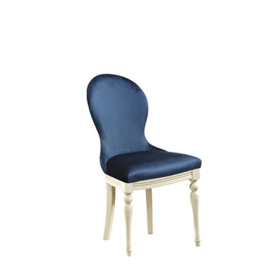 Chair 1x Luxury Design Upholstery Designer Chairs Seat Office Dining room Wood Armchair