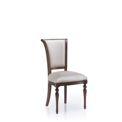 Classic r Designer Real Wood Chair Backrest Upholstery design Dining Living Room new