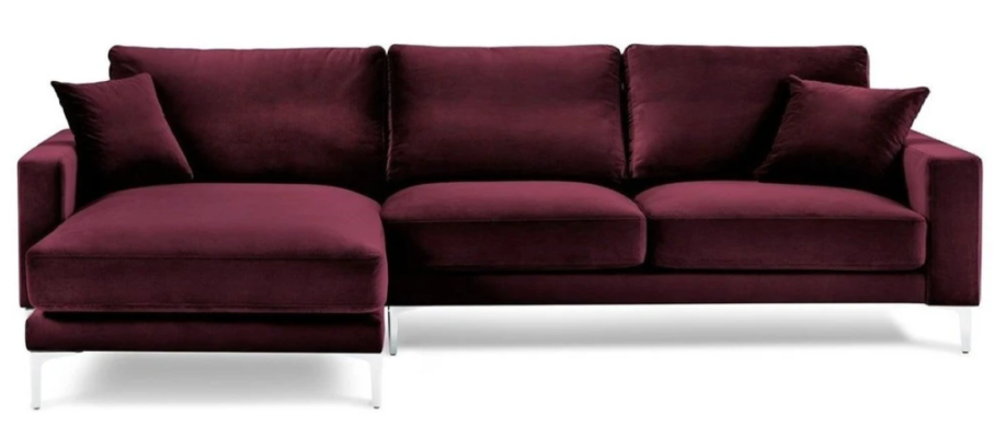 Red Burgundy Corner sofa Design Couches Upholstery Sofa Sofas Italian Furniture Design