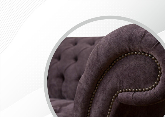 xxl Big Sofa Couch Chesterfield 265cm Upholstery Sofas 4 Seater Leather