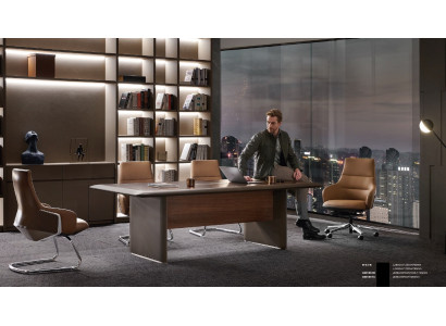 Conference table Table 240cm meeting table Meeting Tables 6 Armchair