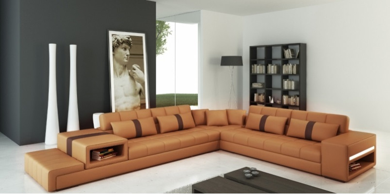 Relax in style The comfortable L-shaped corner sofa for your home