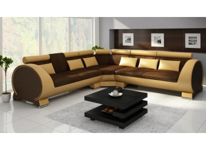 Living landscape Couch Upholstery Sofa Seat Corner Eck Living landscape Suite LT01 new