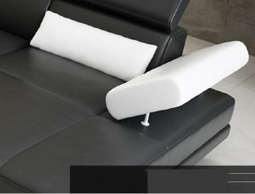 Living landscape Upholstery Corner Corner Sofa Couch Suite Landscape Leather - AlfredC
