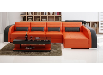 Big Couch Sofa Living landscape Upholstery Corner Leather Sofa Suite Couches Bergamo