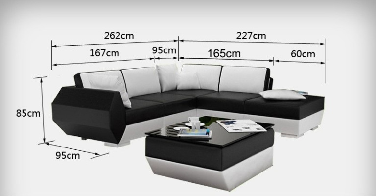 Leather sofa couch sofa set new corner sofa corner suite decor modern design