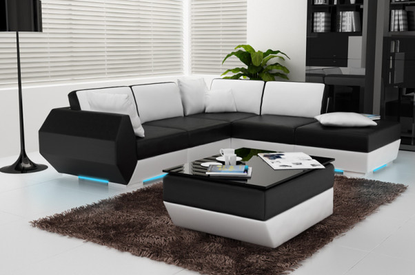 Leather sofa couch sofa set new corner sofa corner suite decor modern design