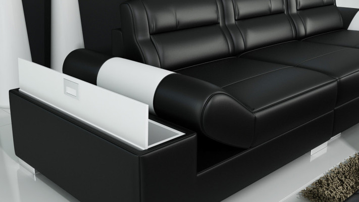 Leather sofa sofa couch sofa set new 3+3 seater suite design new