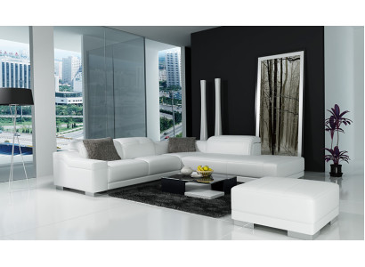 Leather sofa sofa couch living landscape corner sofa corner suite design modern L K5002C