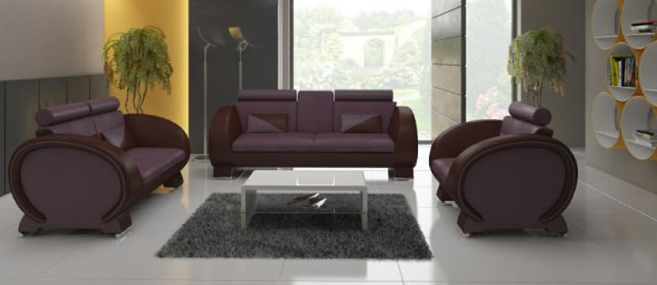 Sofa set 3+2+1 Fabric Couch Desig Sofa Living landscape Upholstery Suite Textile