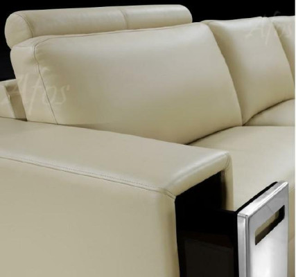 Leather sofa Corner sofa Sofa Couch Design Seat Upholstery Suite Living landscape 2348