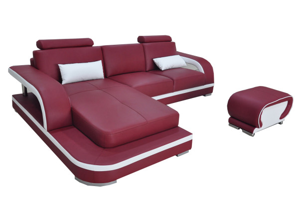 Leather Corner Sofa Couch Luxury Suite Corner Sofas Couches Upholstery
