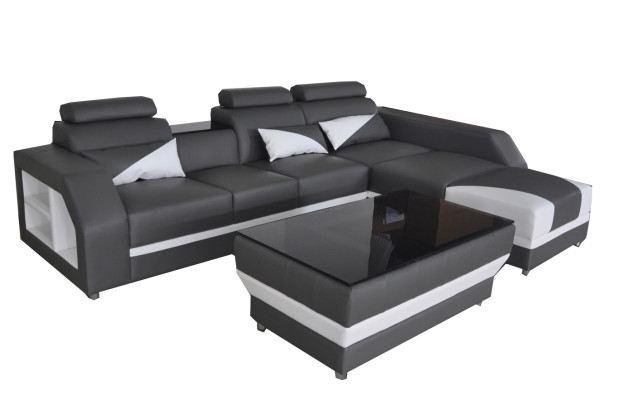 Leather Corner Sofa Couch Suite Corner Sofas Couches Upholstery Living landscape