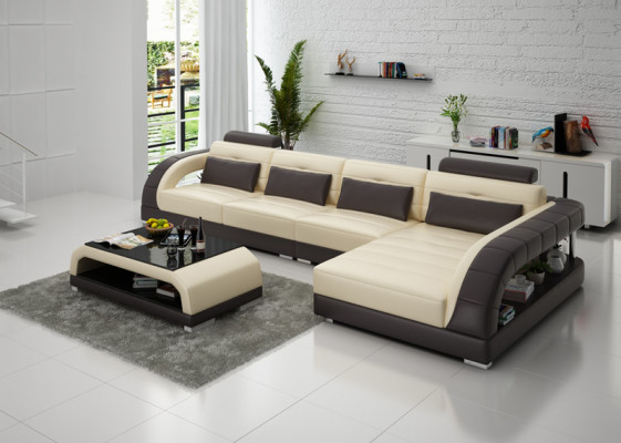 Leather corner sofa couch upholstery couches living landscape luxury suite
