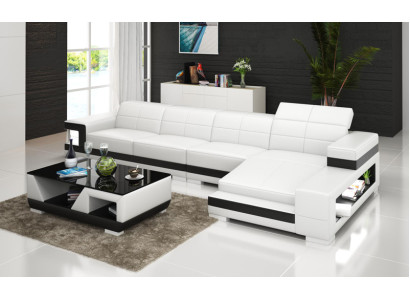 Sofa Leather Sofa Couch Living landscape Corner Modern Corner sofa Design Suite