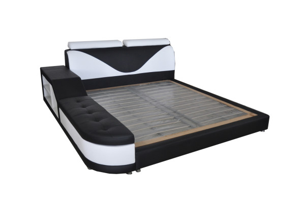 Design Luxury Bed Upholstery Marriage Hotel Modern Beds Leather 140/160/180/200 cm