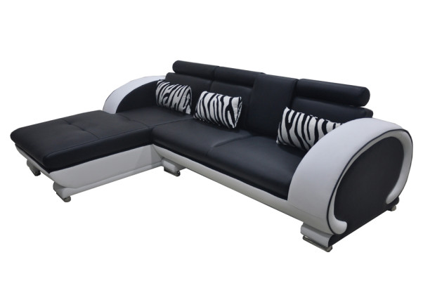 Corner Sofa Leather Couch Corner Suite Living Corner Landscape L-shape Upholstery new Design
