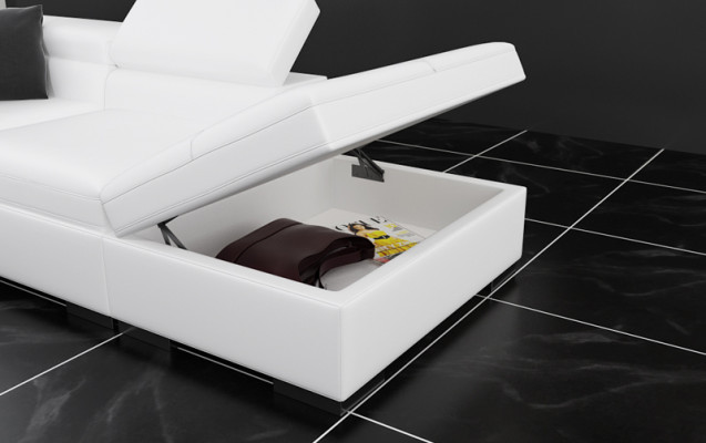 Leather sofa sofa couch modern living landscape corner sofa corner design suite