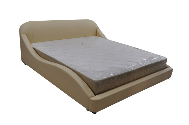 Luxury Bed with USB Upholstery Marriage Hotel Modern Beds Leather 140/160/180/200 cm Bed