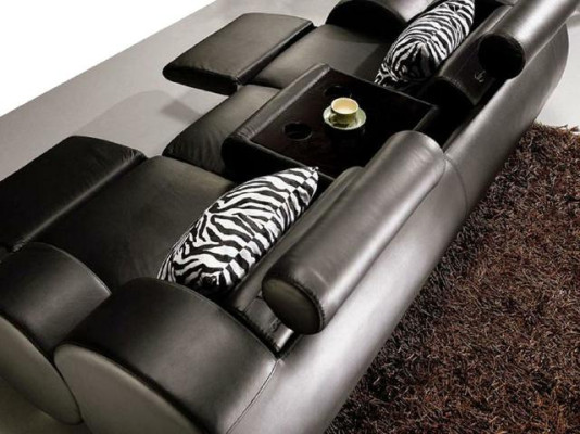 LEATHER SOFA Leather COUCH 3+2+1 Seater UPHOLSTERY SET DESIGNER SOFA new Suite!!