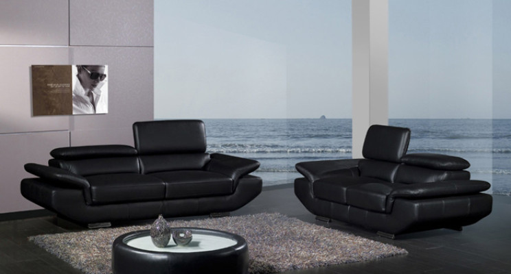 3+2 Sofa set Set Couch Upholstery Seat Suite Modern leather sofa Weilrod