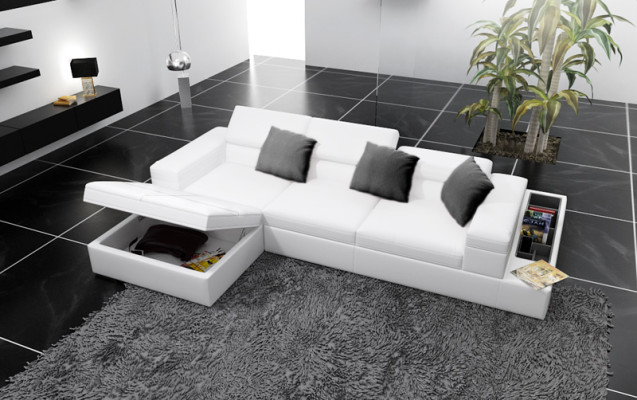 Leather sofa sofa couch modern living landscape corner sofa design corner suite