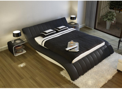 Upholstered bed LEATHER BED Bed Bed Model S-9275 160/180/200X220CM
