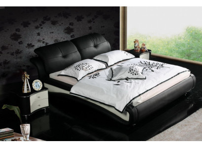 Double bed Beds Upholstery Leather Designer Marriage Modern Bed Bed frame new 1206