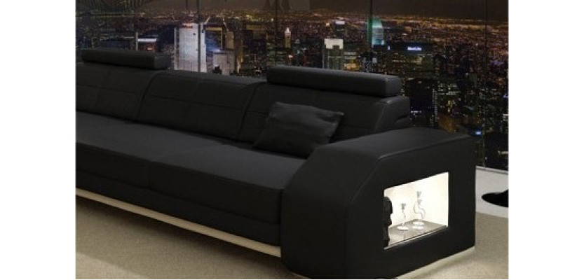 Leather sofa set 3+2+1 Leather Couch Upholstery Seat Designer Suite JarksonS