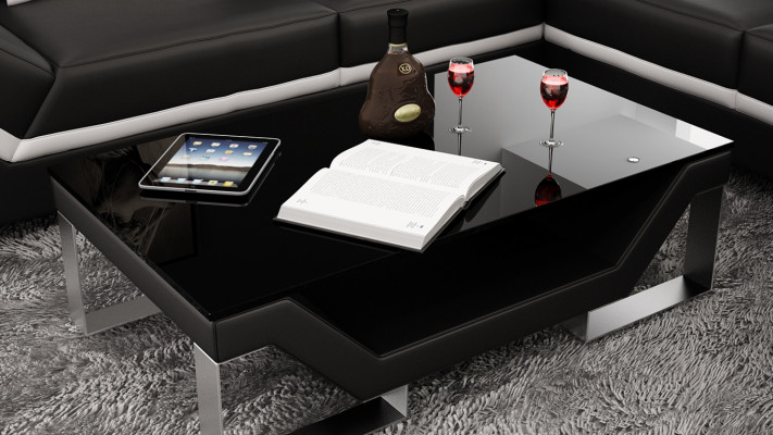 Coffee table Table Coffee tables Glass table Tables Designer Side table new SR4407