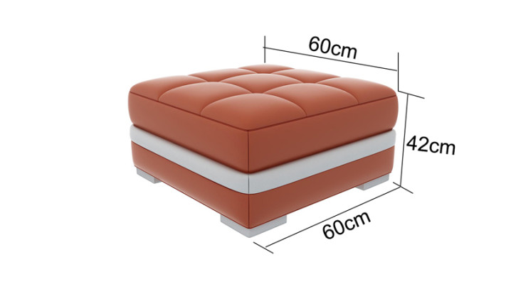 Design Upholstery Stool Footstool Ottoman Seat Padded Pufa FT002