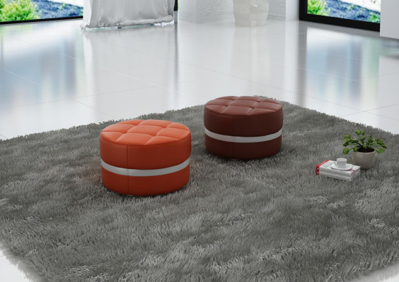 Design Upholstery Stool Footstool Ottoman Seat Padded Pufa FT003