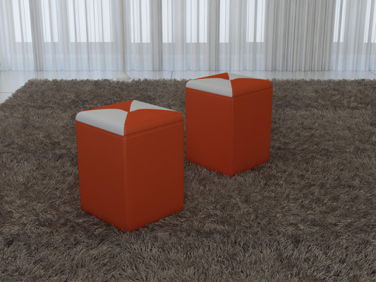 Design Upholstery Stool Footstool Ottoman Seat Chaise Padded FT006